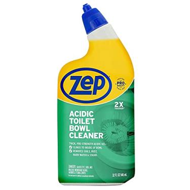 Imagem de Zep Limpador Vaso Sanitário Ácido - 32 Onças - Zuatbc32 - Fórmula Aderência 2X Mais Espessa (1) 32 Fl Oz (Pacote 4)