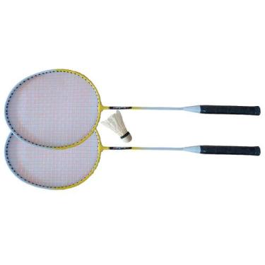 Imagem de Kit Badminton Com 2 Raquetes, 1 Peteca E 1 Bolsa De Armazenamento - St