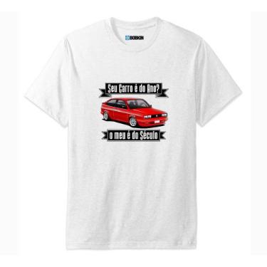 Imagem de Camiseta Carro Quadrado Vermelho - Loja Bobkin