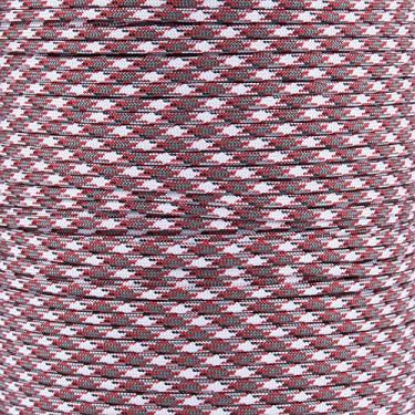 Imagem de Craft County Paracorde de resistência à tração de 125 kg, 30 m, camuflagem vermelha - núcleo de nylon de 5 fios