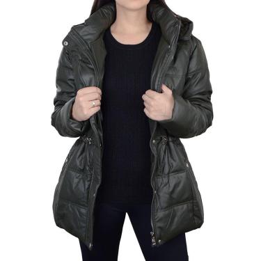 Imagem de Jaqueta Feminina Facinelli By Mooncity Verde Militar 620253-Feminino
