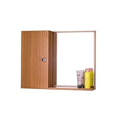 Imagem de Armário para Banheiro com Espelho Freijó