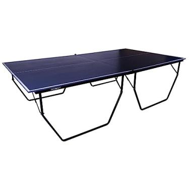 Imagem de Mesa de Ping Pong Mdf 15mm com Rodízios Suporte e Rede 0061 Procópio Azul