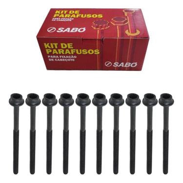 Imagem de Jogo Parafuso De Cabeçote Vw Gol Turbo Parati Polo 1.0 16v Ea111 1996 A 2005