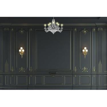 Imagem de Fundo Fotográfico Parede Boiserie Boulangerie Cenário Tecido (FDPAR003, 1,20 x 1,70m)