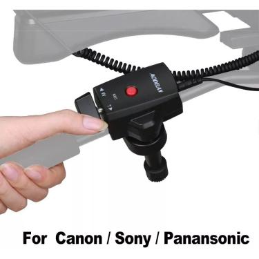 Imagem de Filmadora de controle remoto com controlador Zoom  gravação de vídeo  câmera Zoom  ZC-1  cabo de