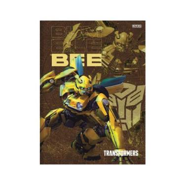 Imagem de Caderno Brochura 1/4 Transformers - Bumblebee - 80 Folhas - São Doming
