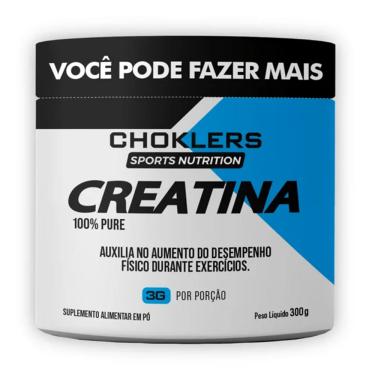 Imagem de Creatina 100% 300G Choklers Sport Nutrition