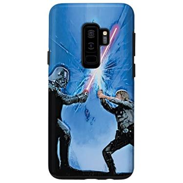 Imagem de Galaxy S9+ Star War The Empire Strikes Back Lightsaber Battle Blue Case