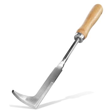 Imagem de Betus Removedor de rachaduras, ferramenta de remoção de ervas daninhas em forma de L para remoção de ervas daninhas super fácil - Lâmina de aço inoxidável resistente - Ferramenta extrator de ervas