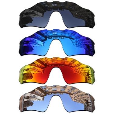Imagem de Vonxyz Conjunto de 4 lentes de substituição para óculos de sol Oakley Radar EV Path OO9208