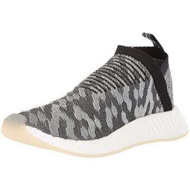 Imagem de adidas Originals Tênis de corrida feminino NMD_cs2 Pk W, Preto/preto/rosa maravilha, 9
