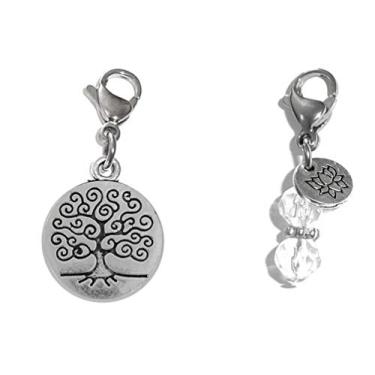 Imagem de Pingente de encaixe, construa sua própria pulseira, bolsa, bolsa, mensagem, inspirador, chaveiro, puxador com zíper, joias, Metal