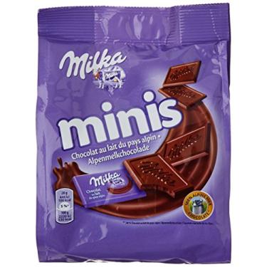 Imagem de Mini Tabletes de Chocolate ao Leite Milka 200g