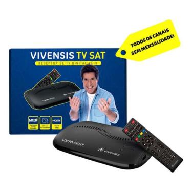 Imagem de Receptor Digital Vx10 Tv Sat Hd Regional 5G Ku - Vivensis