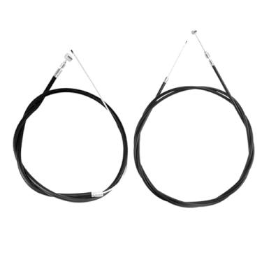 Imagem de Colaxi 1 par de conjunto de cabo de freio de bicicleta, conjunto de fio de freio de bicicleta, engrenagem fácil de usar peças de bicicleta cabo de freio