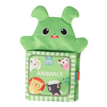 Imagem de Generic O bebê não pode rasgar a cauda livros livro de pano do bebê desenvolvimento precoce toque sentir mão fantoche livro de tecido para companheiro, lagarta pequena