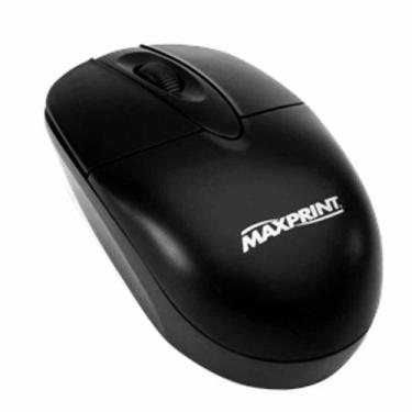 Imagem de Mouse Óptico 800 DPI USB Maxprint Preto