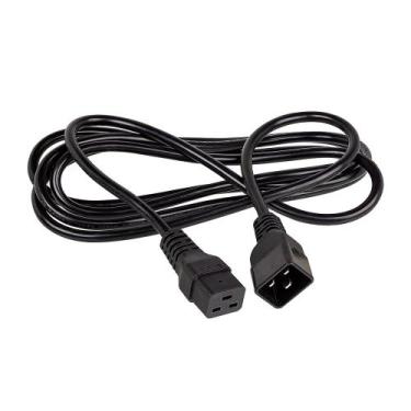 Imagem de Extensão de Cabo de Força IEC C20/C19 - 2 Metros - CIRILO CABOS