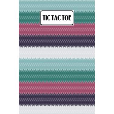 Imagem de Tic Tac Toe: Games Fun Activities for Kids With Squares Cover Design | 100 Pages, Size 6" x 9" by Doris Heinze