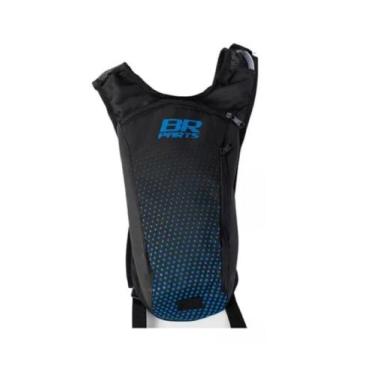 Imagem de Mochila De Hidratacao Br Parts Circle 2,0 L. - Black/Blue, Preto, Azul