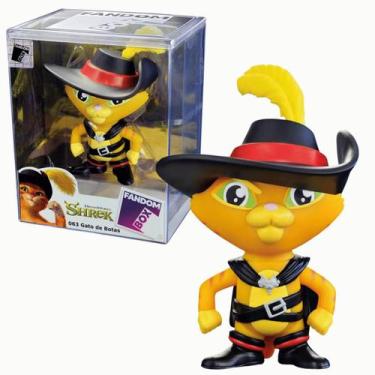 Imagem de Figura Gato de Botas Fandom Box Vinil Caixa Acrílico Lider - Lider Bri