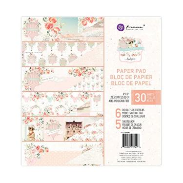 Imagem de Prima Marketing Double-Sided Paper Pad 8"X8" 30/Pkg-Peach Tea By Frank Garcia -FG997496