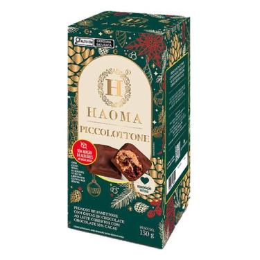 Imagem de Piccolottone Pedaços De Panettone Com Chocolate 150g Haoma