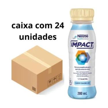 Imagem de Impact Nestle - Kit C/24 Frascos 200ml (escolha o Sabor) - Nestlé Impa