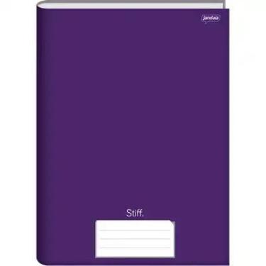 Imagem de Caderno Jandaia universitário stiff roxo brochura 48 folhas