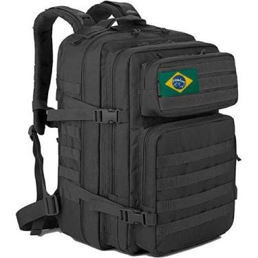 Imagem de Mochila Tática 1000d Militar 50 Litros Resistente A Água Nf - Sou Preç