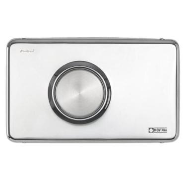 Imagem de Acabamento Caixa De Embutir Montana Montreal Aço Inox M9000 - A6042902