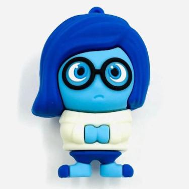 Imagem de Chaveiro Divertidamente 2 Emoções Personagens 3D - Tristeza - LXL