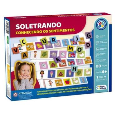 Imagem de Soletrando - Conhecendo os Sentimentos - Jogo Educativo - Pais e Filho