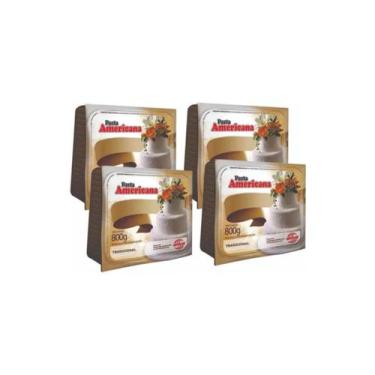 Imagem de Kit pasta americana tradicional 800g com 4 unidades - arcolor