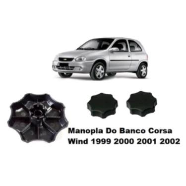 Imagem de Manivela Roldana Regulagem Banco Corsa Hatch Wind 2000 2001 2002 - Kad