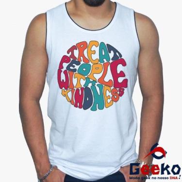 Imagem de Regata 100% Algodão Harry Styles Treat People With Kindness Pop Geeko,