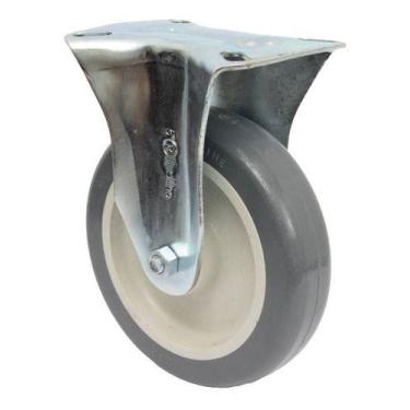 Imagem de Rodizio Fixo Placa 5pol. R512 Bp Pvc Anti Risco 75kg Por Roda - RODILI