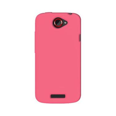 Imagem de Amzer AMZ93769 Capa de celular de silicone para HTC One S e T-Mobile HTC One S - 1 pacote - embalagem de varejo - rosa bebê