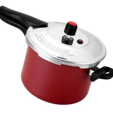 Imagem de Panela Pressão 4,5l Antiaderente Fechamento Externo Premium - Alegrete