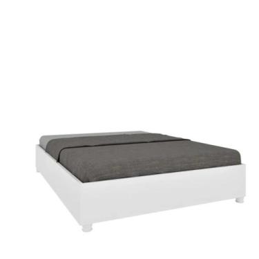 Imagem de Cama Box Mônaco Casal Queen TCIL Branco