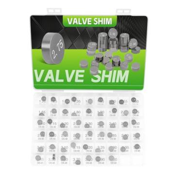 Imagem de JCKLW Kit de calço de válvula ajustável de 9,48 mm de espessura para Honda CRF450R CRF450RX CRF450X CRF250R CRF250RX 2002-2020, TRX450ER Electric Start TRX450R, Arctic Cat DVX 400 TS 2006 2007 (52 peças)