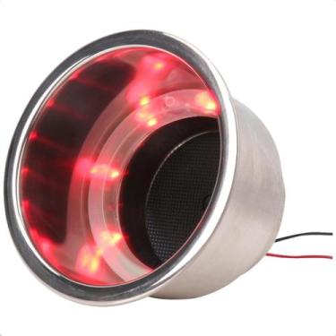 Imagem de Porta Copos Com Iluminação de embutir Para Lancha 12V Led - Abrolhos N