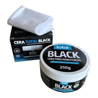 Imagem de Cera Total Black Manutenção Protege Ativa Cor Pedras Escuras 250g - Be