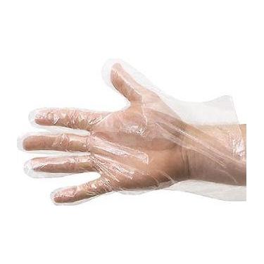Imagem de Luva Plástica Descartável Tamanho Único 01 Pacote com 100 unids - BOMP