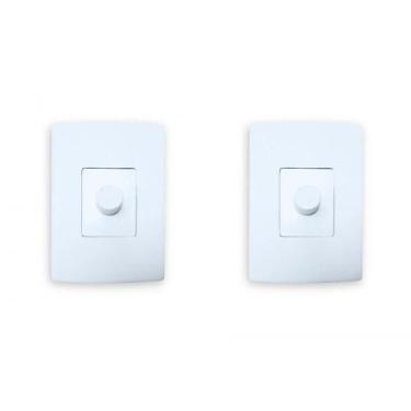 Imagem de Kit C/2 - Dimmer Rotativo Qualitronix Bivolt Qd32, Bivolt