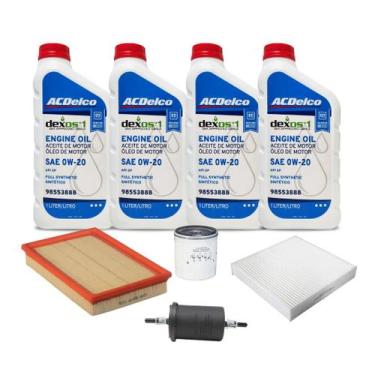 Imagem de Kit Troca de Óleo Chevrolet - 1.8 Flex Acima De 2017 Spin, Cobalt / On