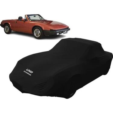 Imagem de Capa Automotiva Miura Spider Tecido Helanca Lycra - Mz, Preta