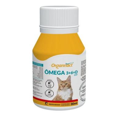 Imagem de Suplemento Vitamínico Omega Cat 3+6+D (33G) 30ml - Organnact