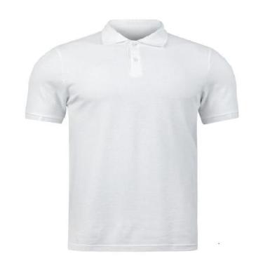 Imagem de Camisa Masculina Gola Polo Plus Size Piquet Poliéster - Genérico, Bran